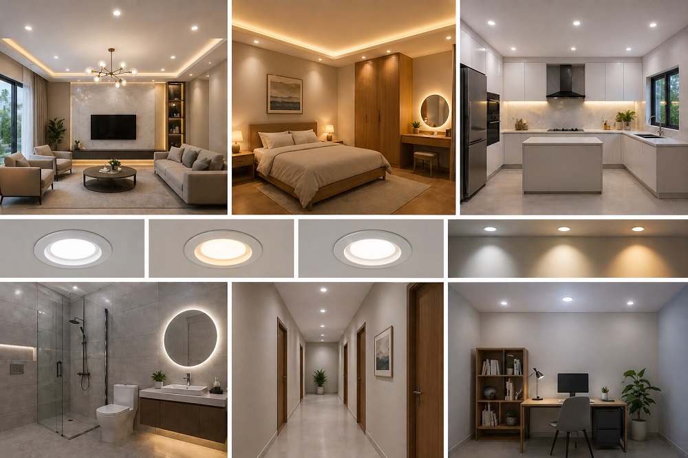 Cách chọn màu ánh sáng đèn LED chuẩn cho từng không gian