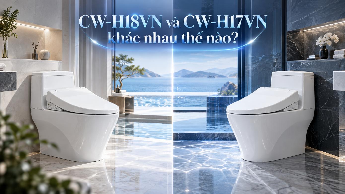 CW-H18VN và CW-H17VN khác nhau thế nào?