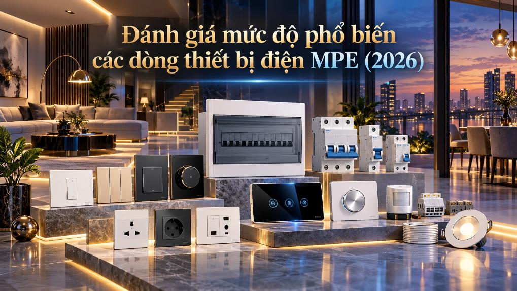 Đánh giá các dòng thiết bị điện MPE phổ biến năm 2026