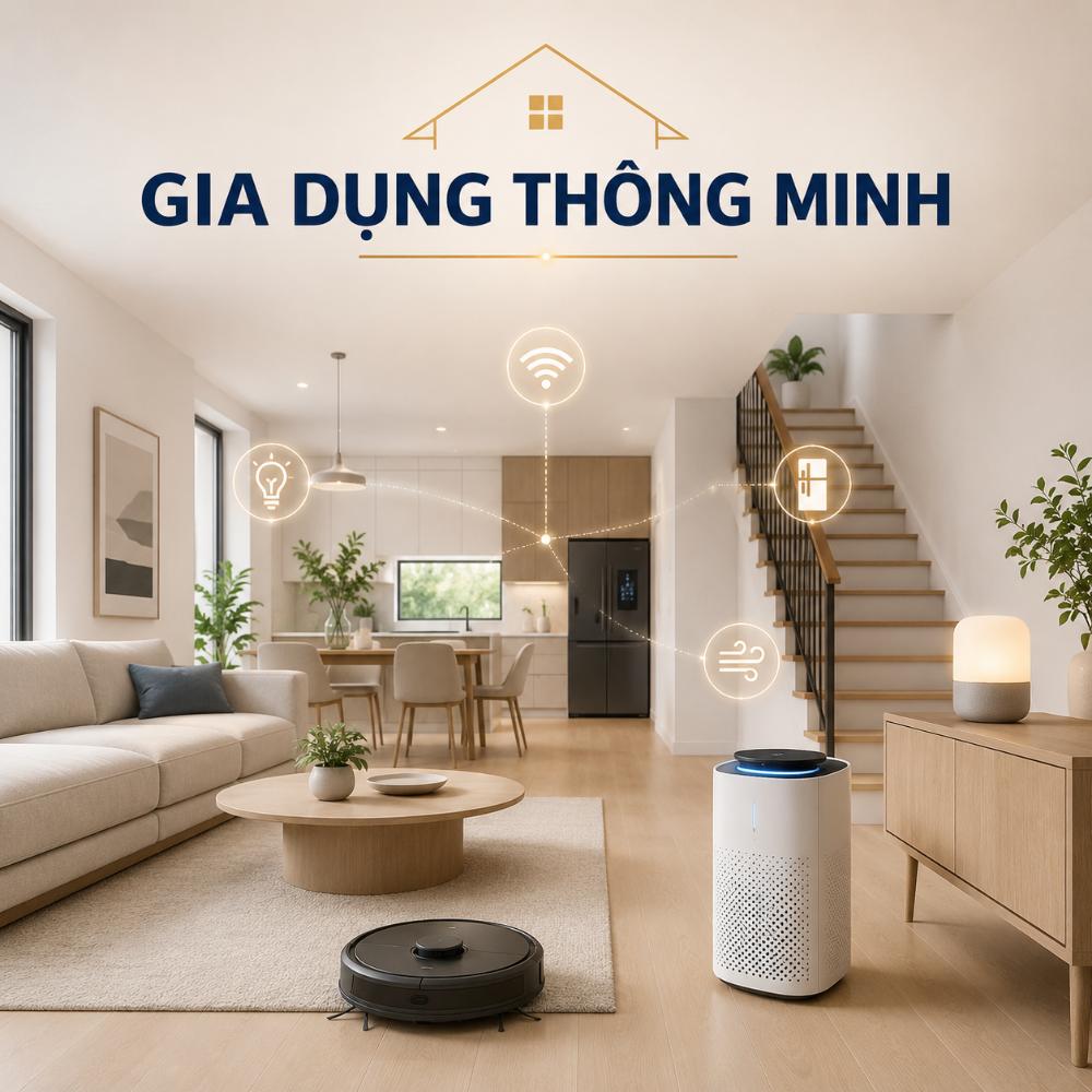 Những món gia dụng thông minh phổ biến cho nhà phố: Gợi ý theo từng không gian