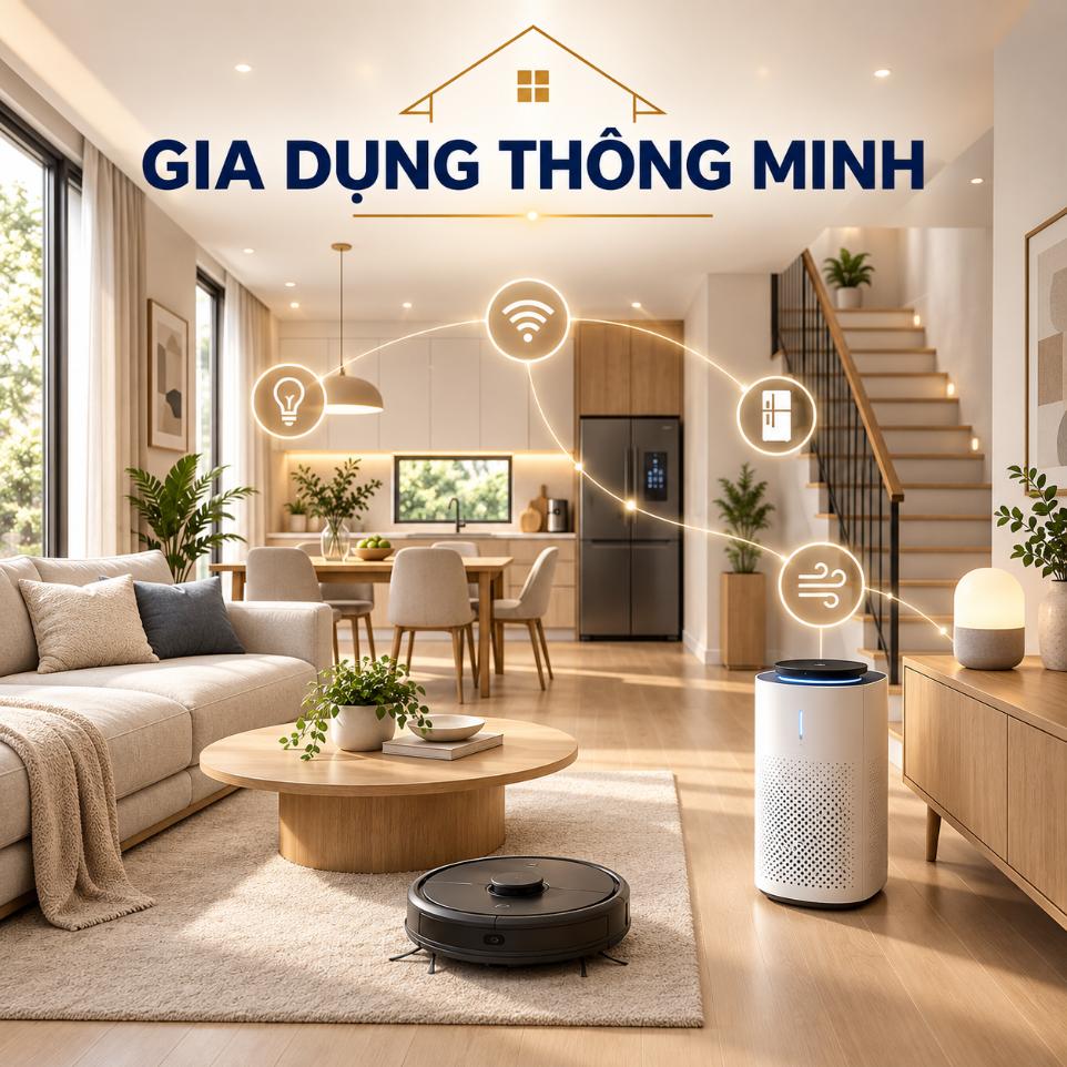 Những món gia dụng thông minh phổ biến cho nhà phố: Gợi ý theo từng không gian