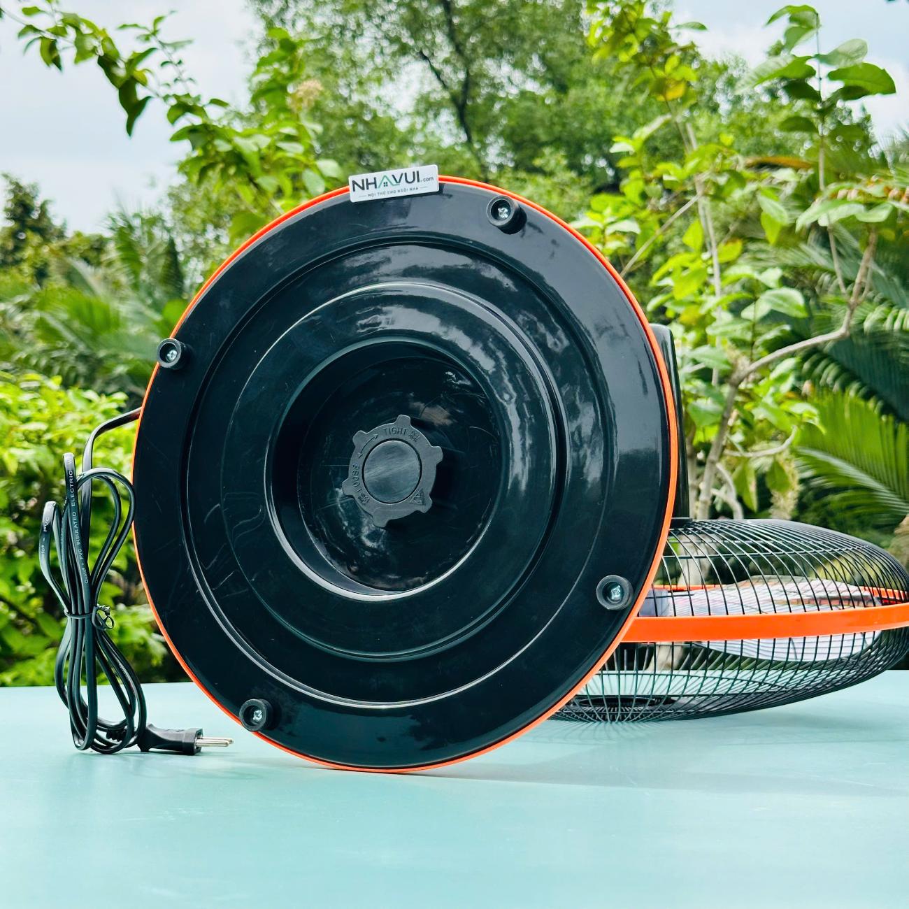 Quạt bàn B4 Senko B1612 47W nút xoáy màu Đen cam, Đen két, Kem môn, Kem cốm