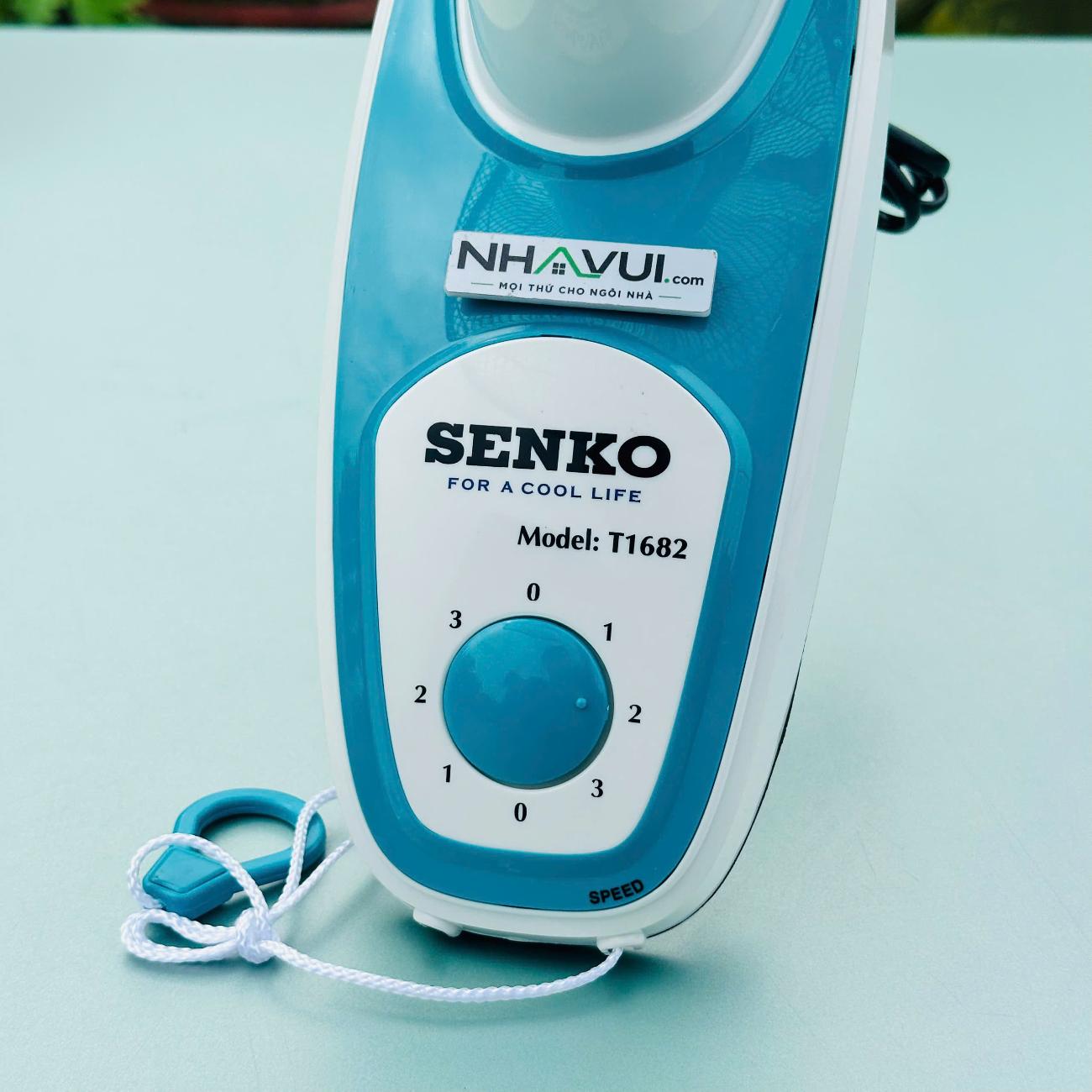 Quạt treo tường 1 dây Senko T1682 47W 3 tốc độ gió