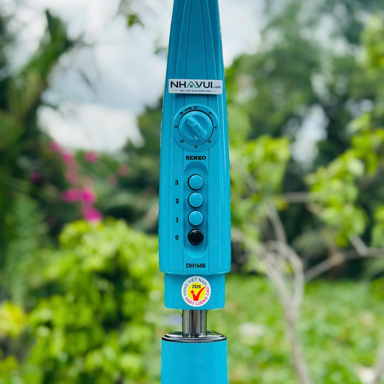 Quạt đứng có hẹn giờ Senko DH1600 3 cánh 16 inch