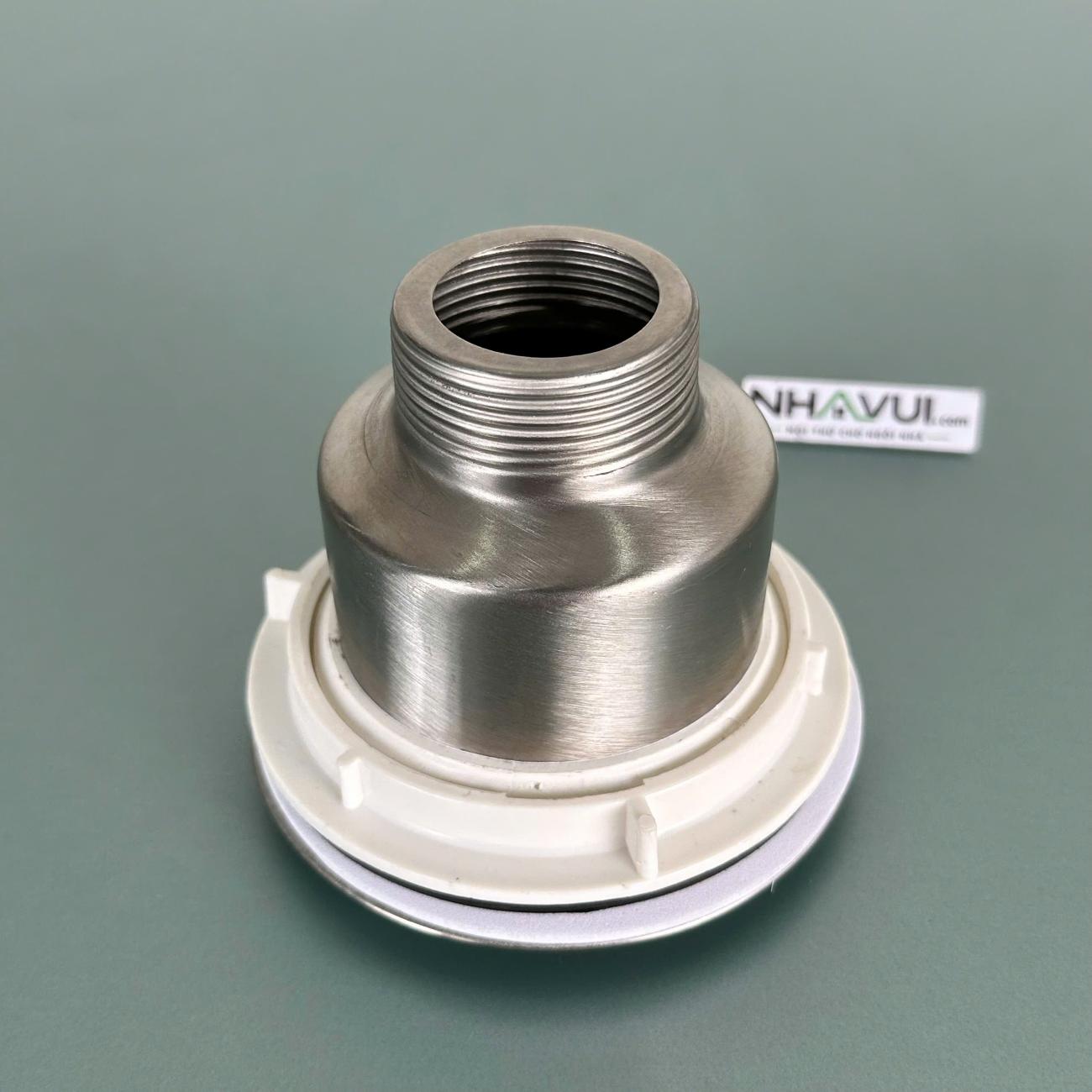 Bầu xi phông chậu rửa bát inox 110mm, 140mm
