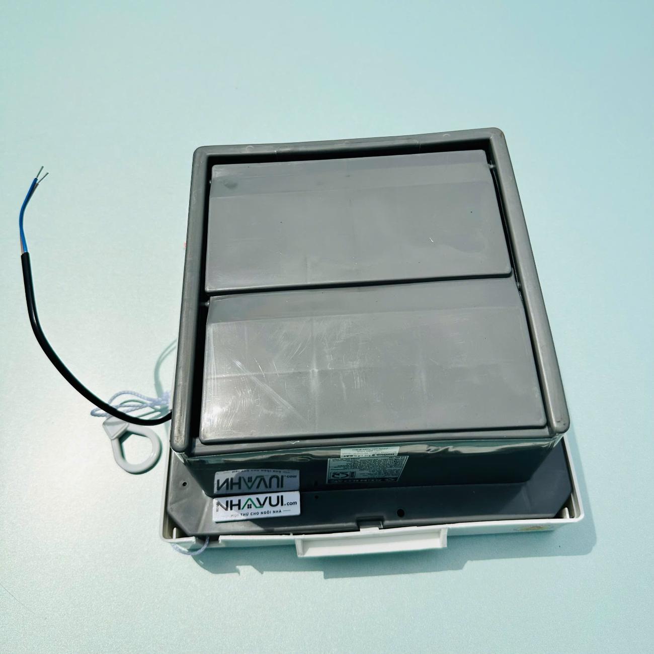 Quạt hút Senko H150 30W 2 chiều cánh 15cm khung âm tường 200x200mm