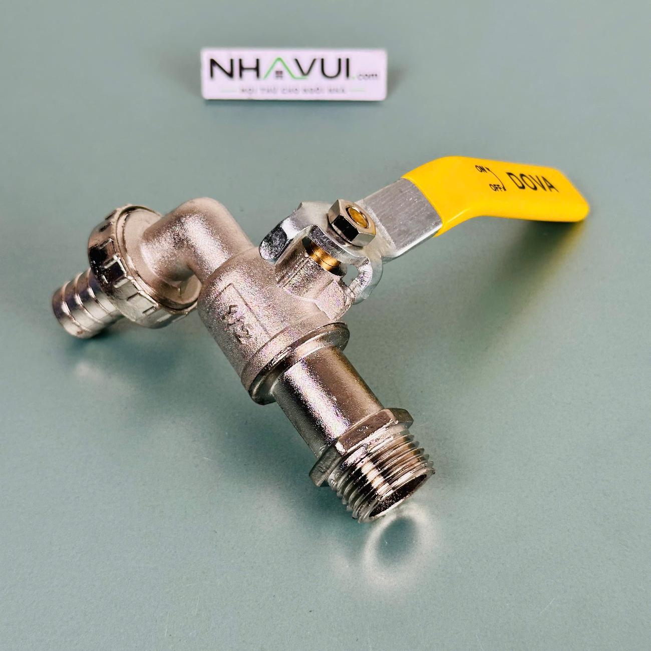 Vòi gạt Dova Ø21–Ø27 – dùng cấp và xả nước lạnh