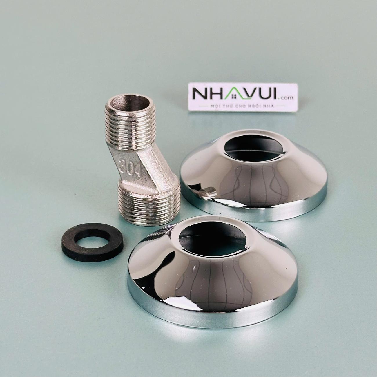 Bộ chân quỳ chữ Z inox 304