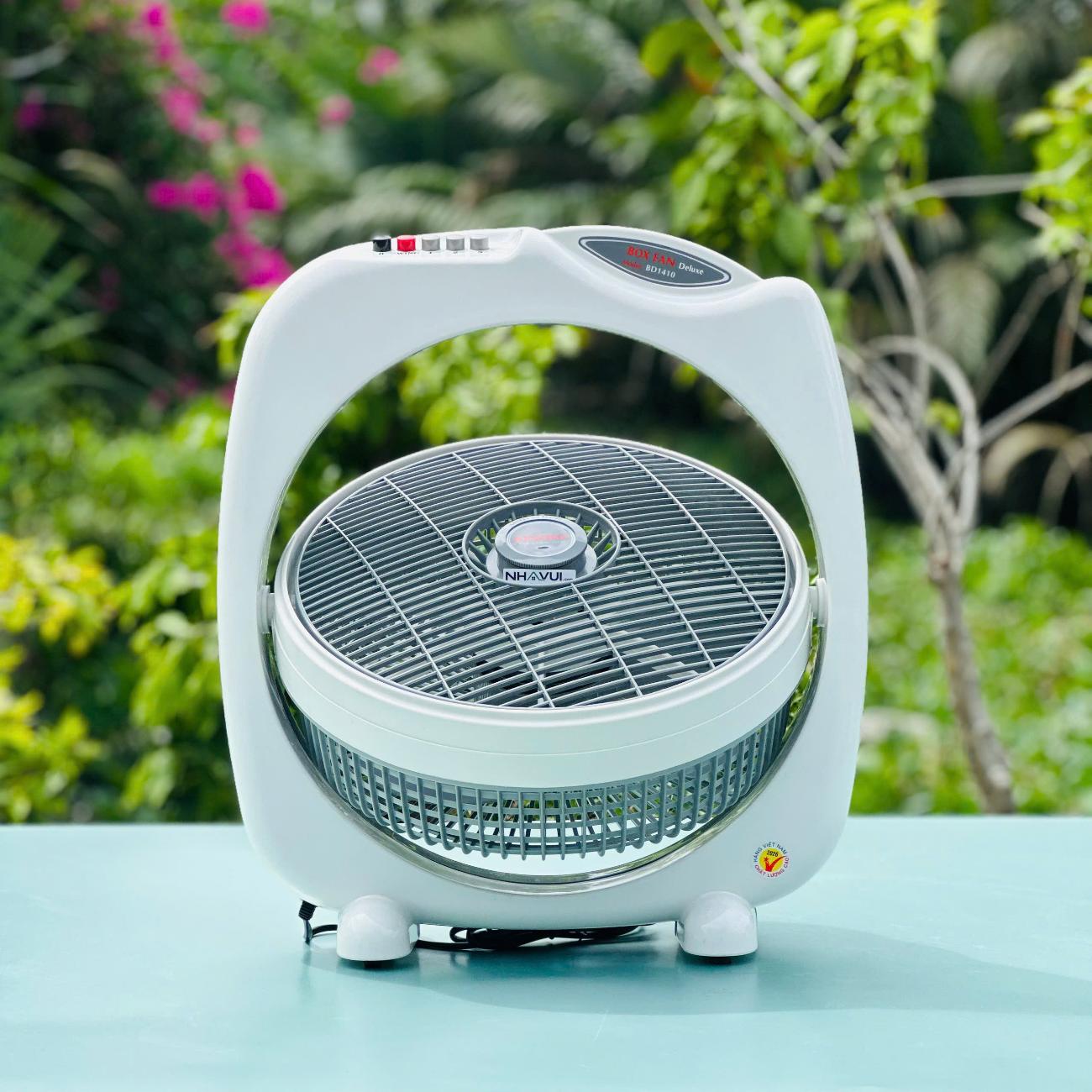 Quạt hộp Senko BD1410 47W 3 tốc độ gió màu Kem Cốm, Kem Môn, Kem Xám