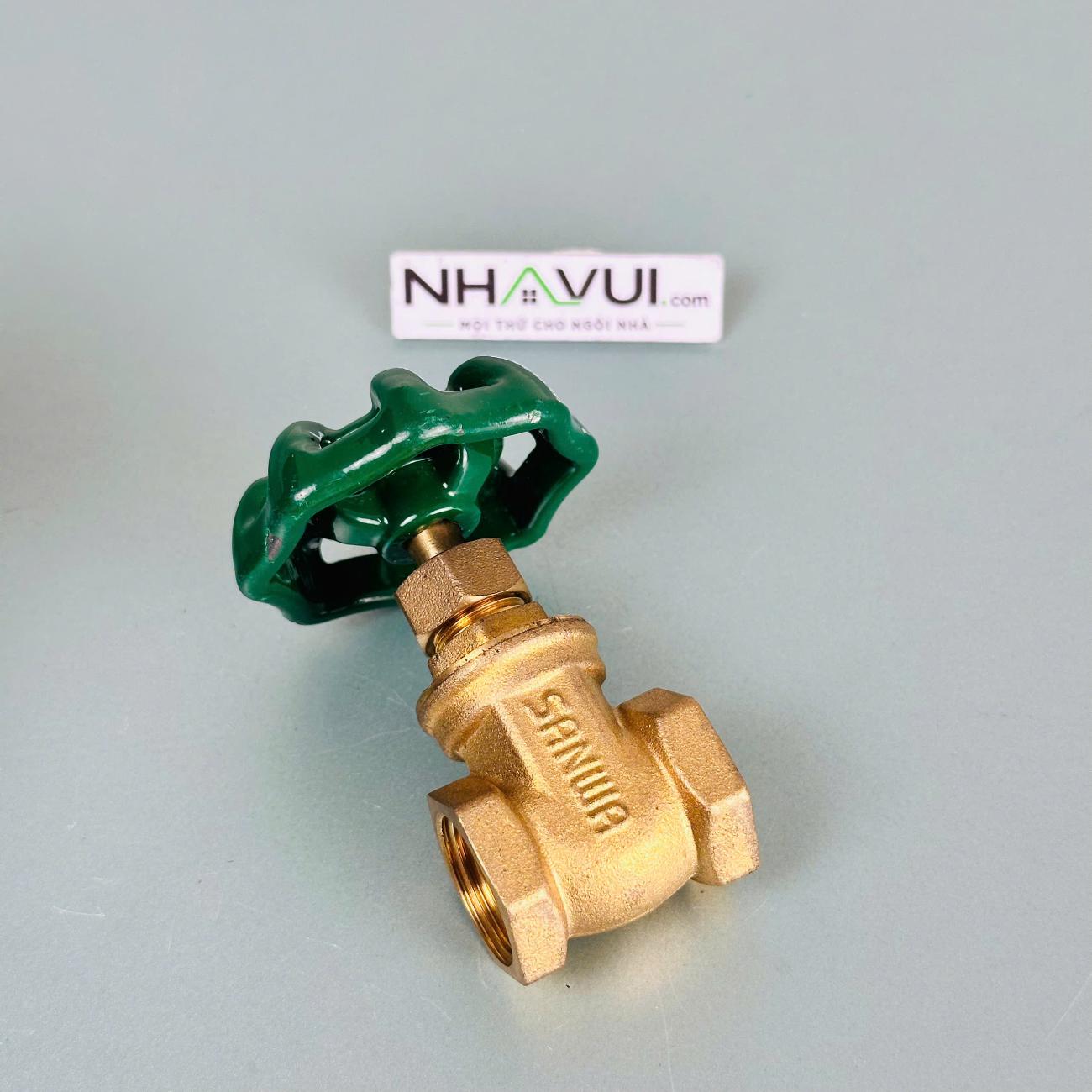 Van cửa đồng Sanwa GV 15 S 1/2 inch