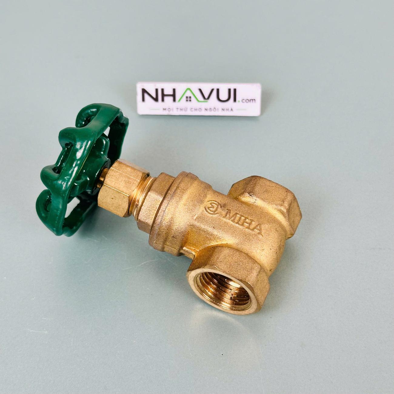 Van cửa đồng MIHA PN16 1/2 inch DN15