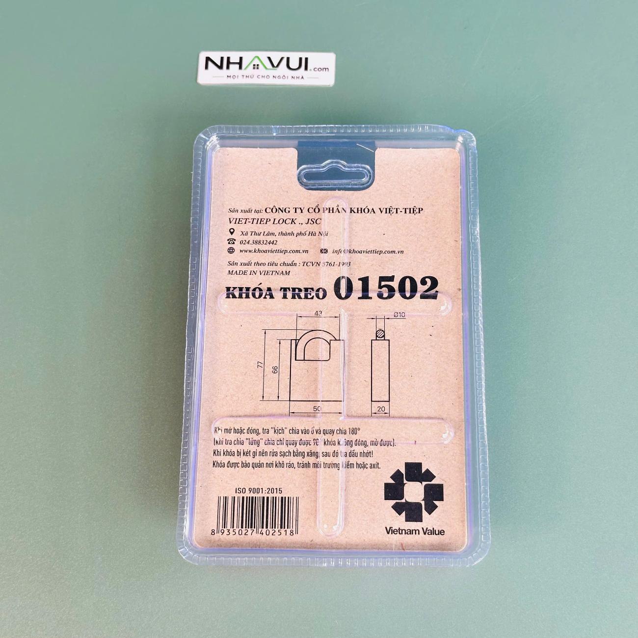 Khóa Việt Tiệp 01502