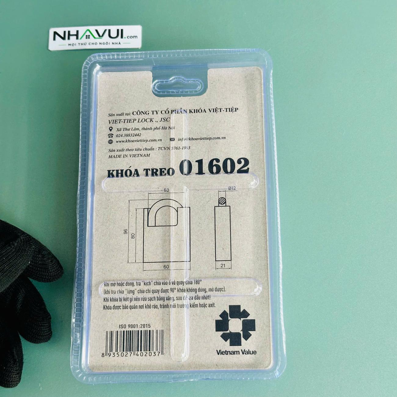 Khóa Việt Tiệp 01602