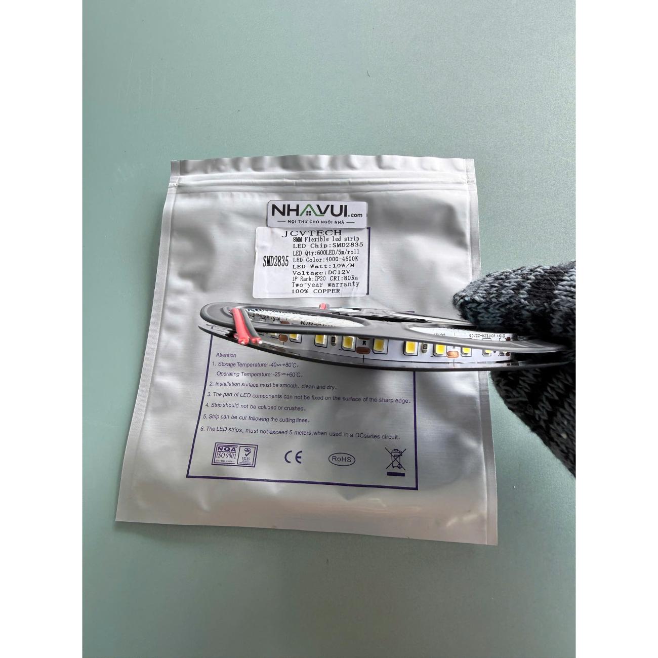 Đèn LED dây JCVTECH SMD2835 10W 12V