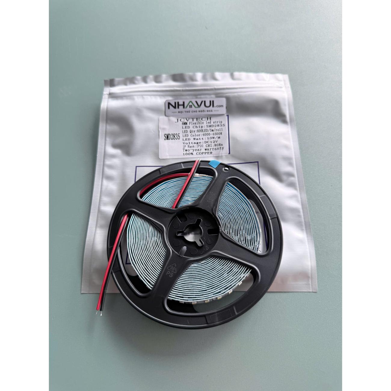 Đèn LED dây JCVTECH SMD2835 10W 12V