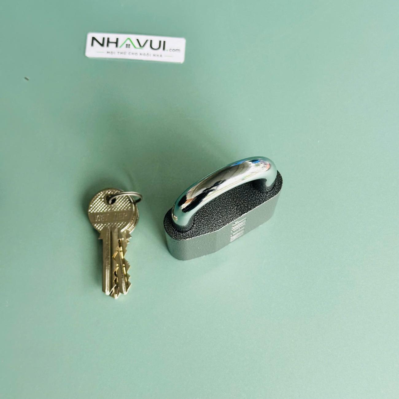 Khóa treo gang Việt Tiệp 01636 3 chìa ép vỉ