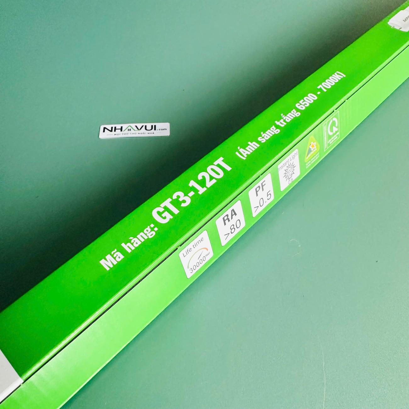 Đèn LED Tube thủy tinh MPE GT3-120T 28W 1.2m