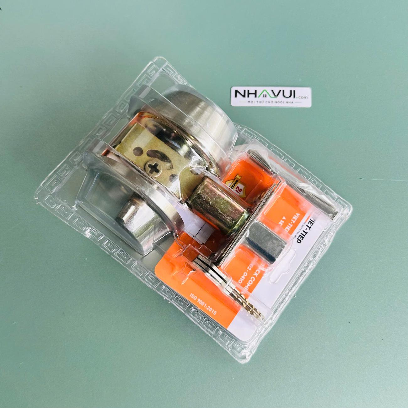Khóa tay nắm tròn Việt Tiệp 04103