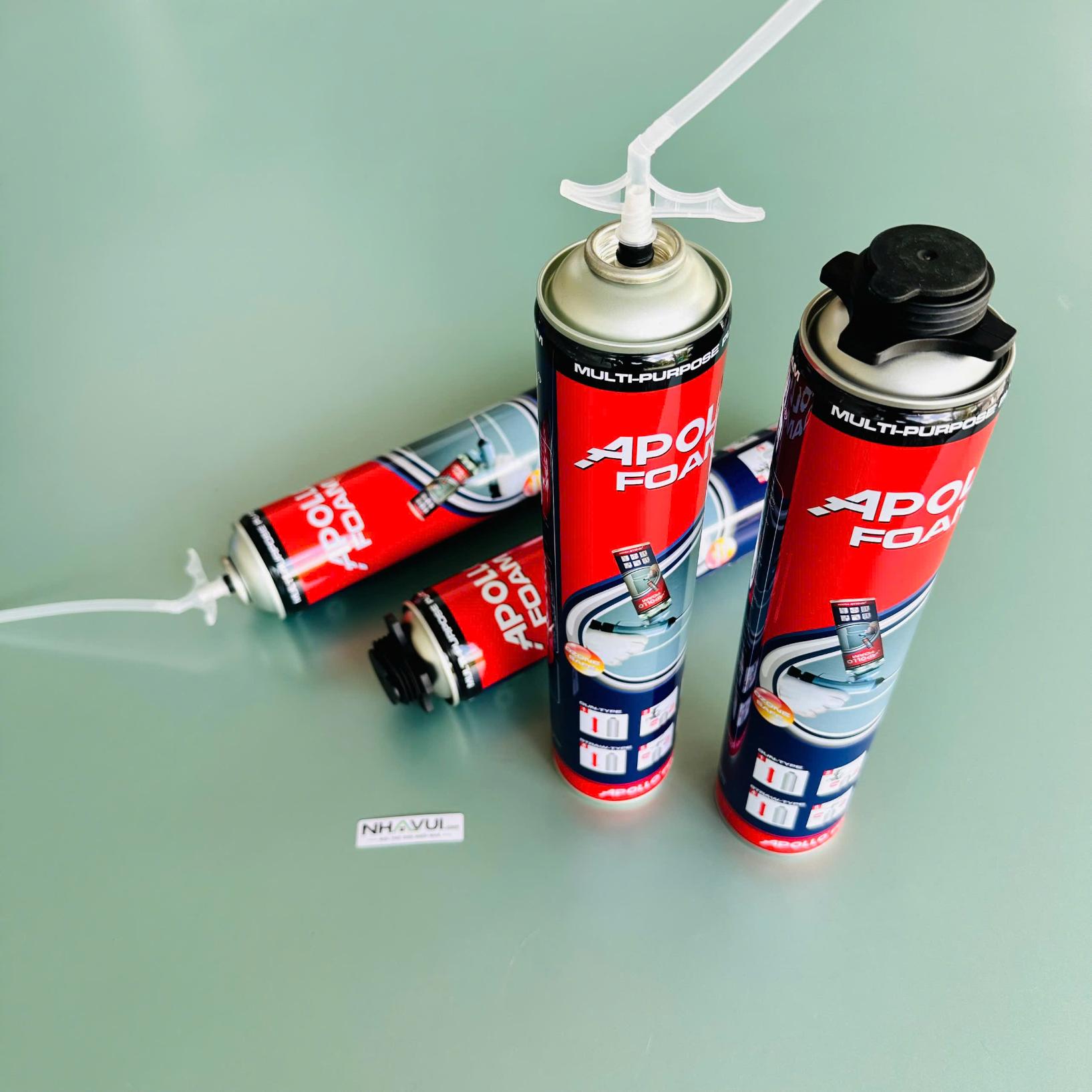 Keo bọt nở Foam Apollo 750ml