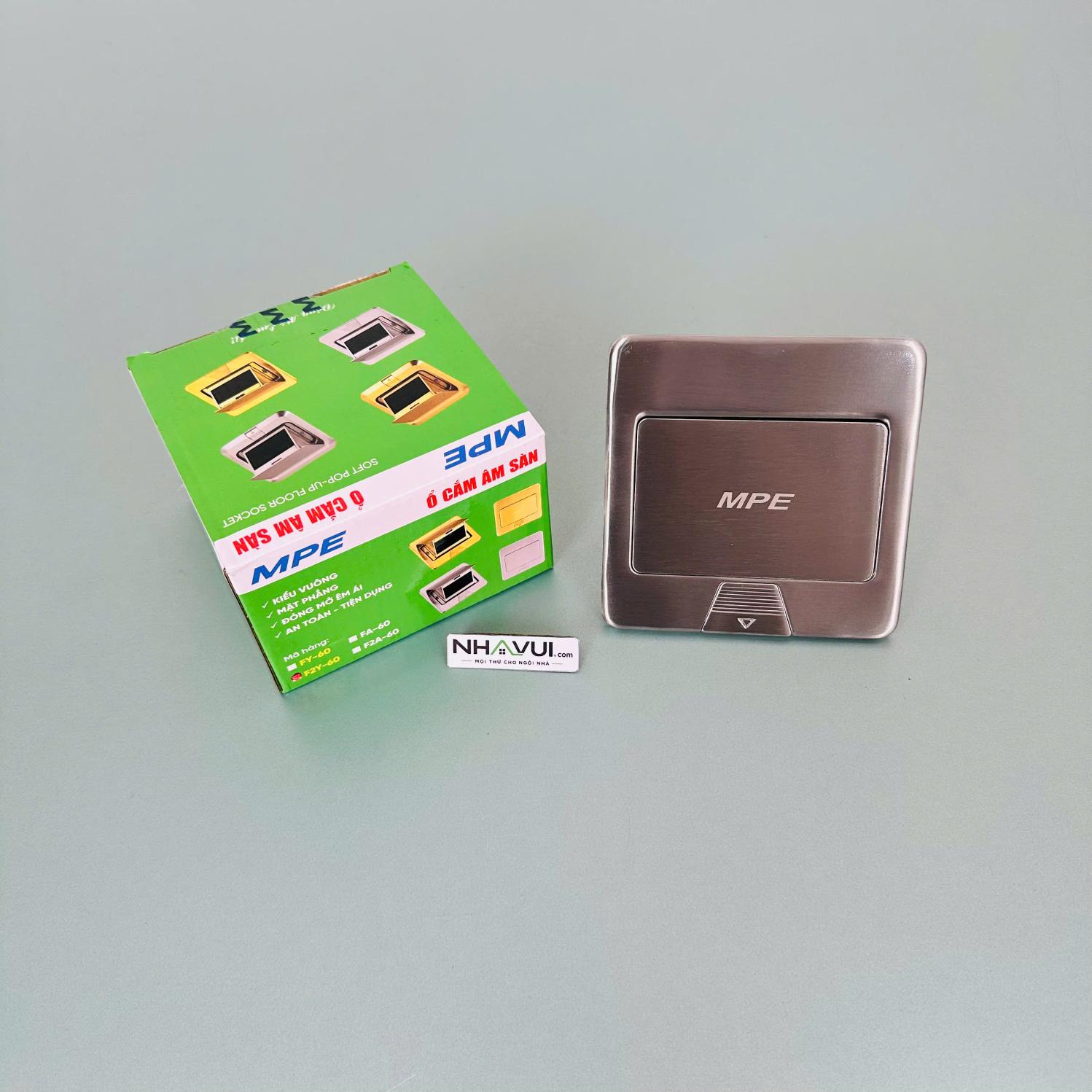 Ổ cắm âm sàn MPE F2Y-60 / F2A-60