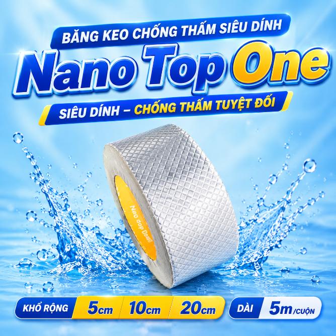 Băng keo chống thấm siêu dính Nano Top One