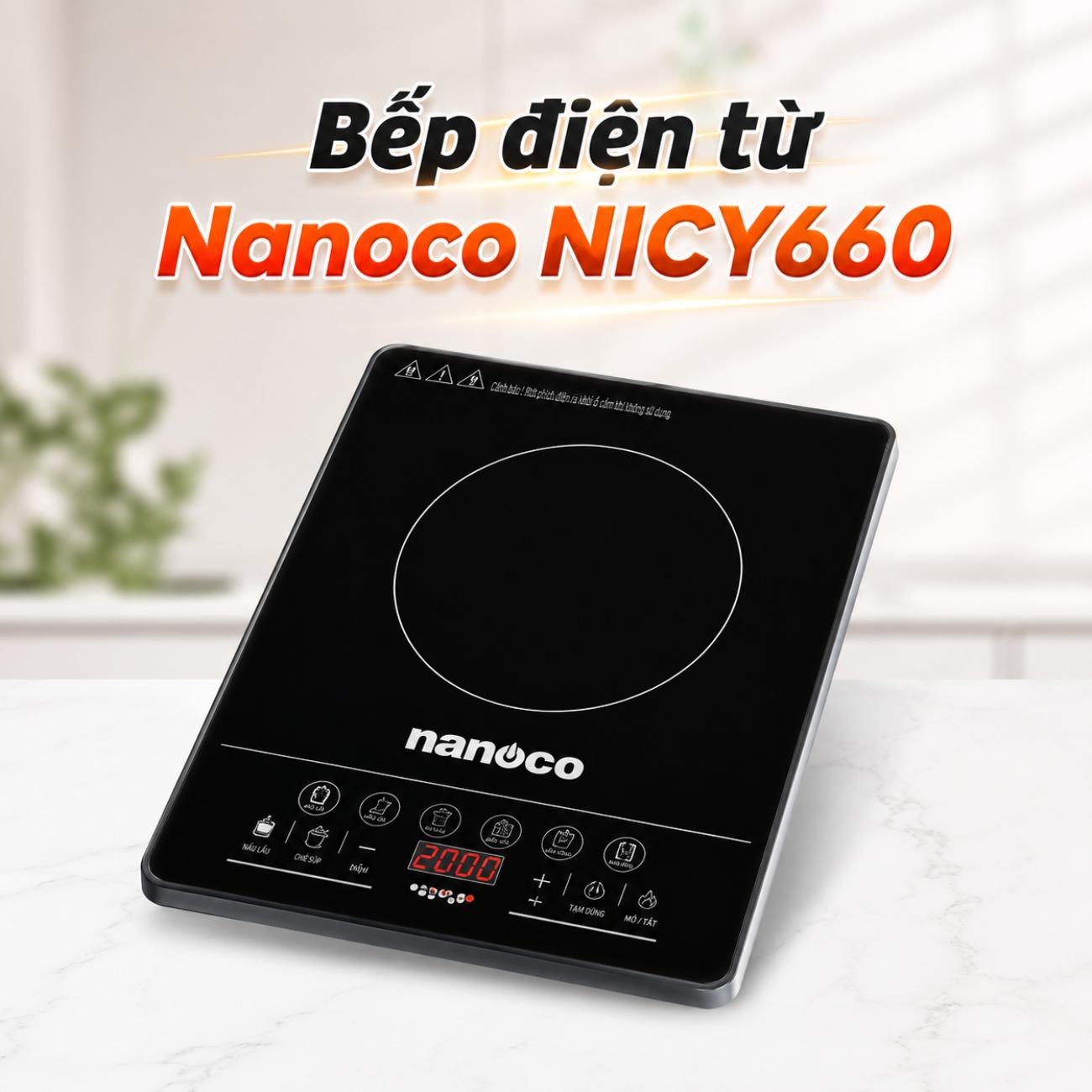 Bếp điện từ Nanoco NICY660