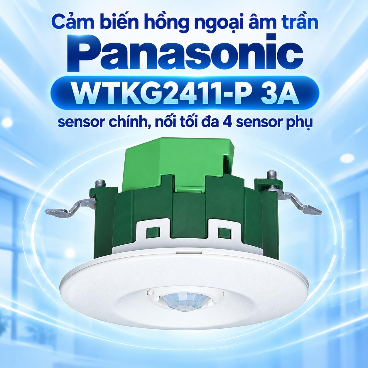 Cảm biến hồng ngoại âm trần Panasonic WTKG2411-P
