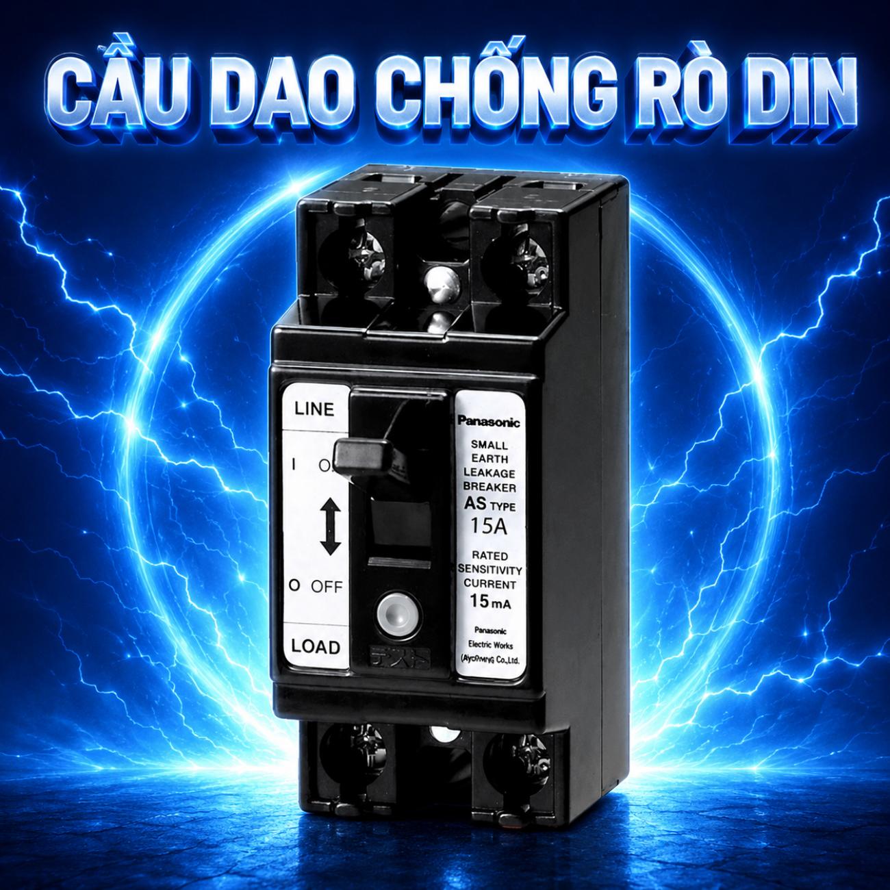 Cầu dao chống rò DIN 32A BJS3220NA2K BJS3230NA2K