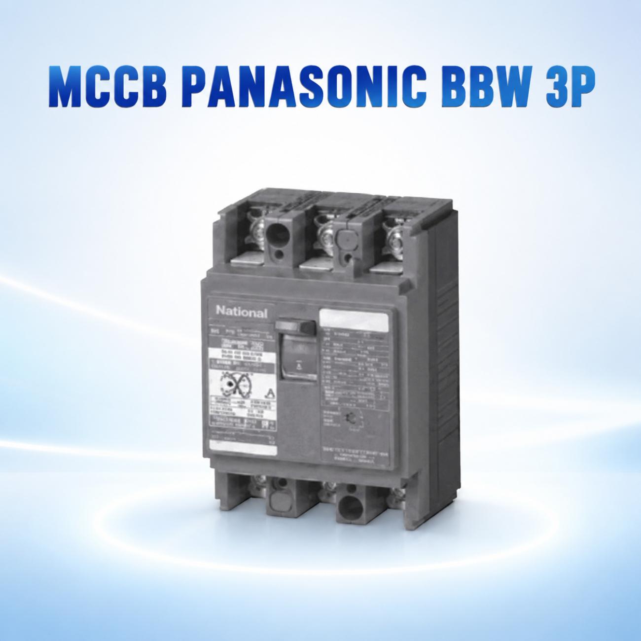 Cầu dao đóng ngắt mạch điện MCCB Panasonic BBW 3P 10A–30A