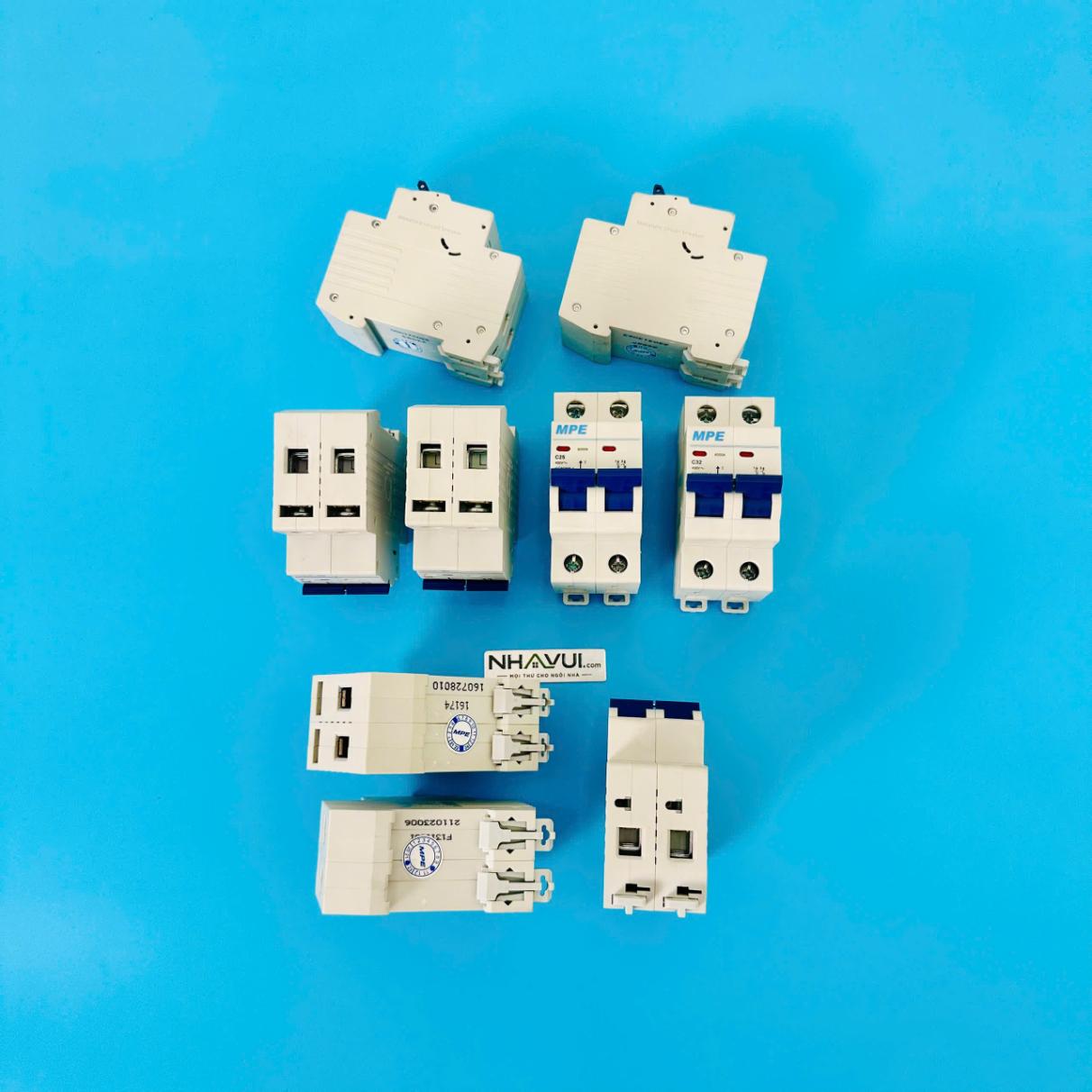 Cầu dao tự động MCB MPE MP6 2P 6kA