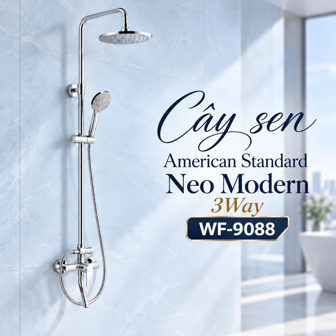 Cây sen American Standard Neo Modern 3Way WF-9088