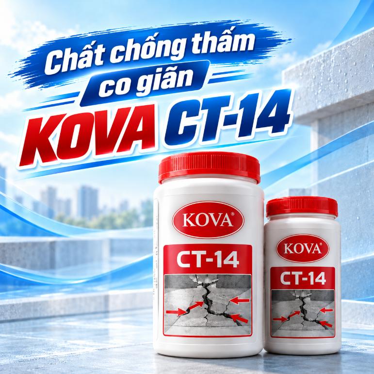 Chất chống thấm co giãn KOVA CT-14