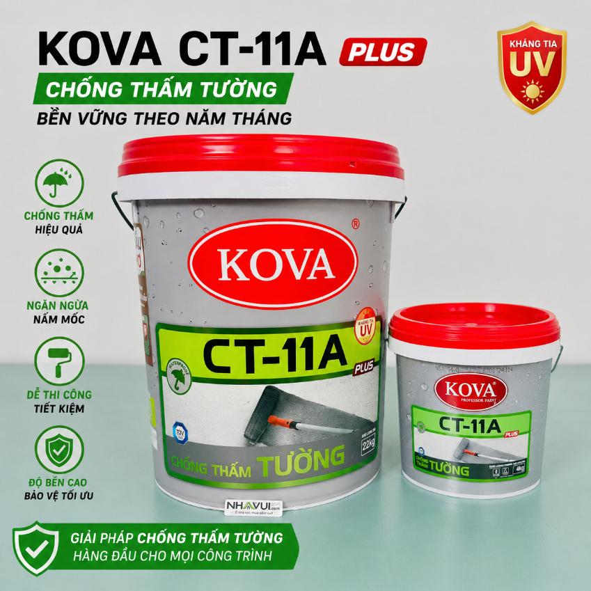 Chất chống thấm tường cao cấp KOVA CT-11A Plus