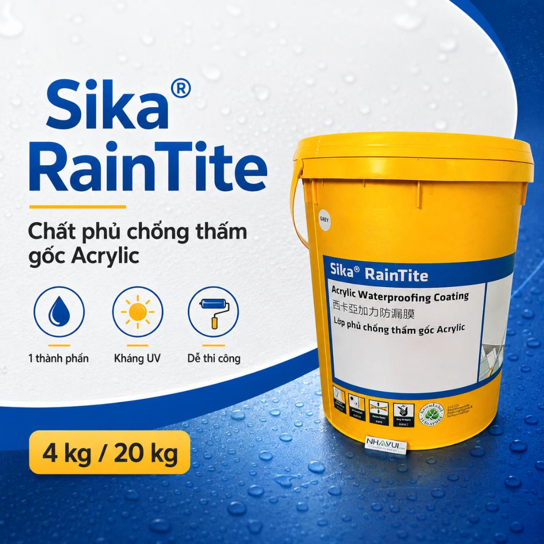 Chất phủ chống thấm Sika® RainTite