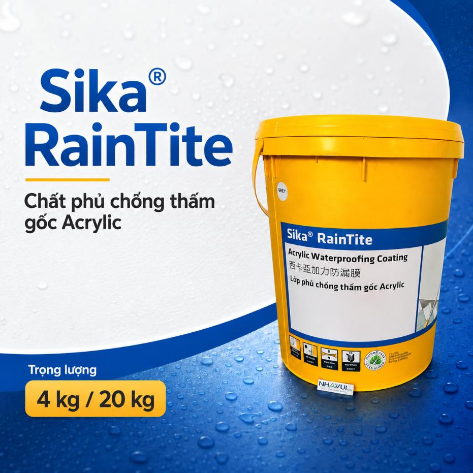 Chất phủ chống thấm Sika® RainTite