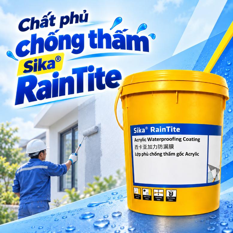 Chất phủ chống thấm Sika® RainTite
