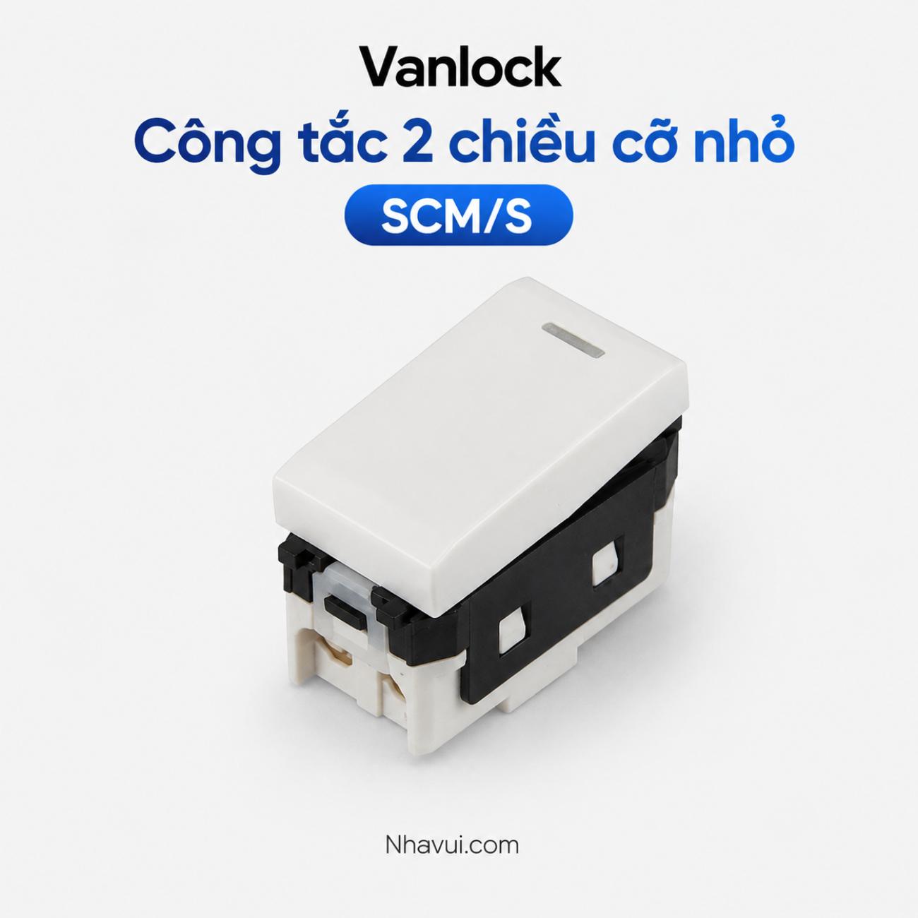 Công tắc 2 chiều cỡ nhỏ Sino SCM/S