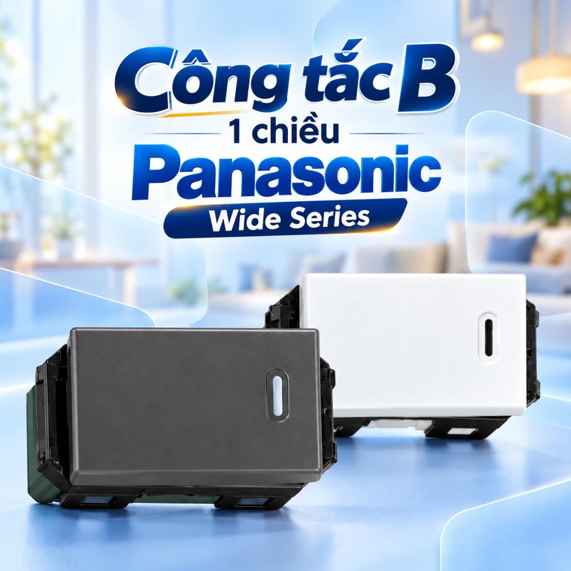 Công tắc B 1 chiều Panasonic Wide Series