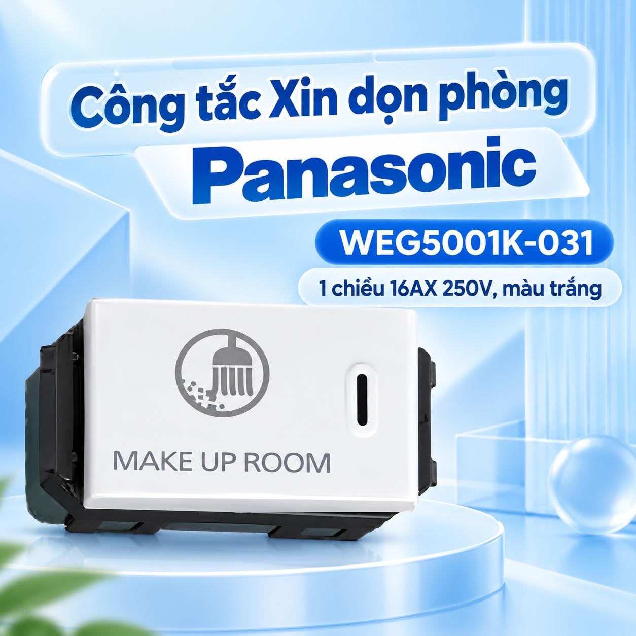 Công tắc Xin dọn phòng Panasonic WEG5001K-031
