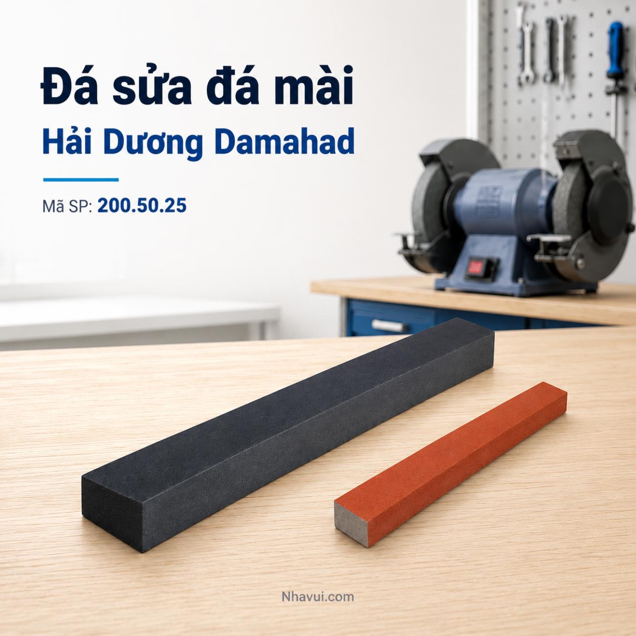 Đá sửa đá mài Hải Dương Damahad 200mm
