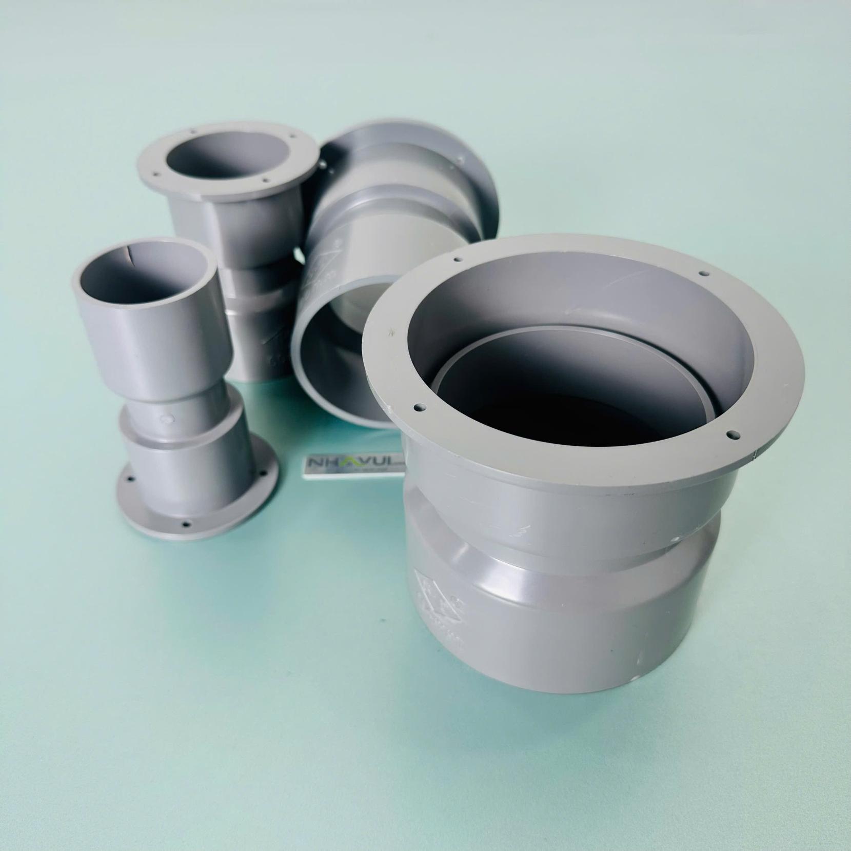 Đầu nối thông sàn PVC Ø49, Ø60, Ø90, Ø114