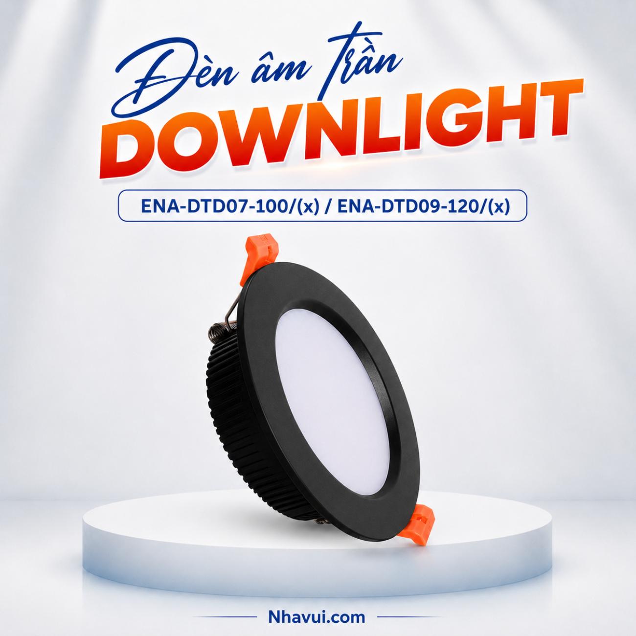 Đèn âm trần Downlight màu DTD ENA Vietnam