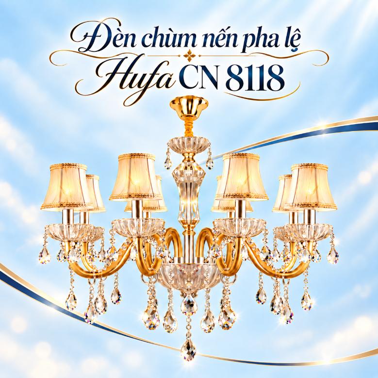 Đèn chùm nến Hufa CN 8118