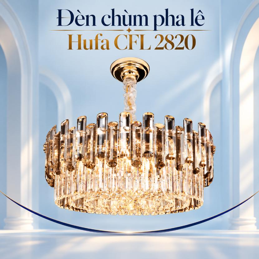Đèn chùm pha lê Hufa CFL 2820