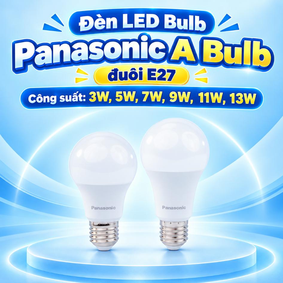 Đèn LED Bulb Panasonic A Bulb loại A tiêu chuẩn