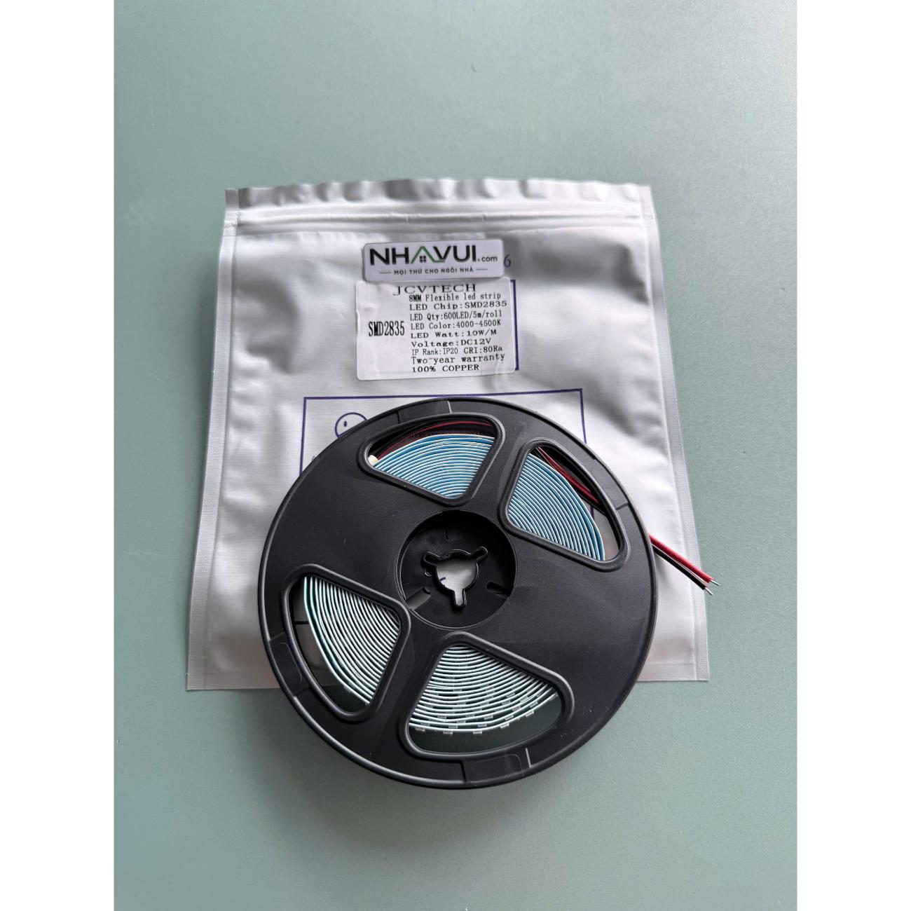 Đèn LED dây JCVTECH SMD2835 10W 12V