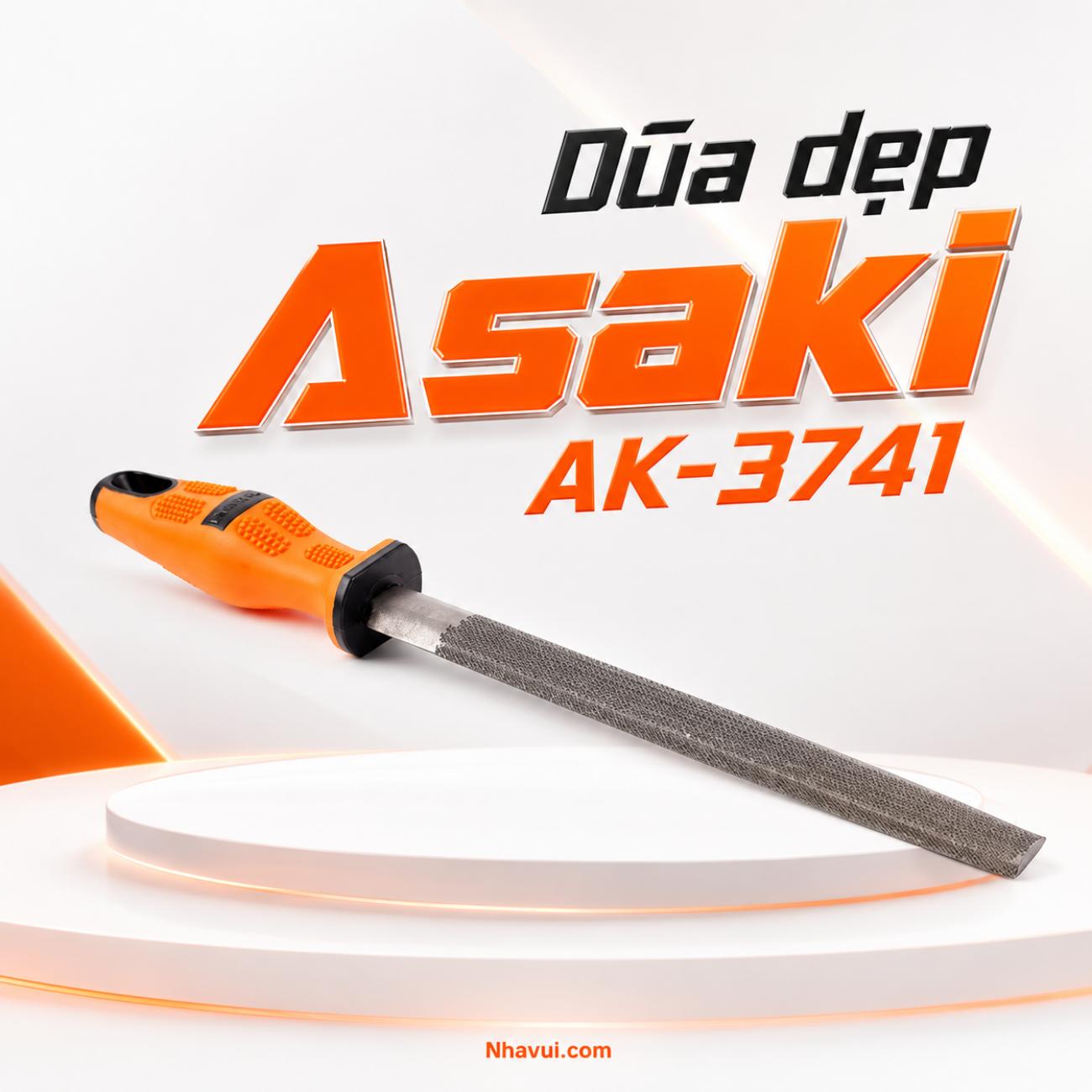 Dũa dẹp Asaki AK-3741 8 inch 200mm