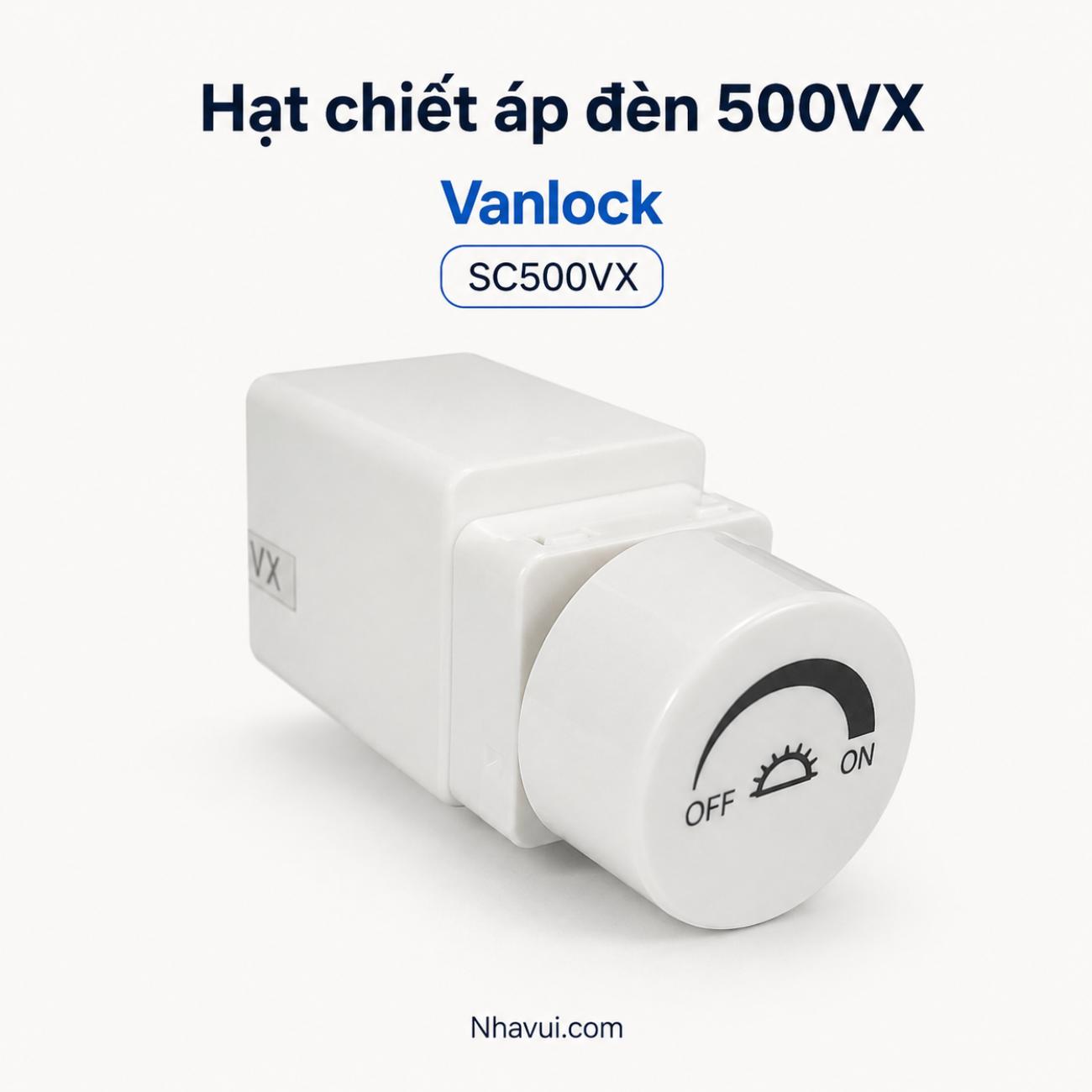 Hạt chiết áp đèn 500VX Sino SC500VX