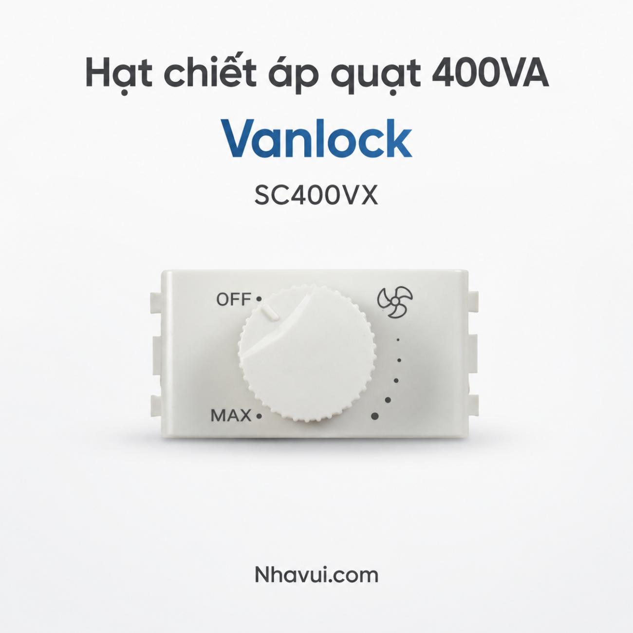 Hạt chiết áp quạt 400VA Sino SC400VX