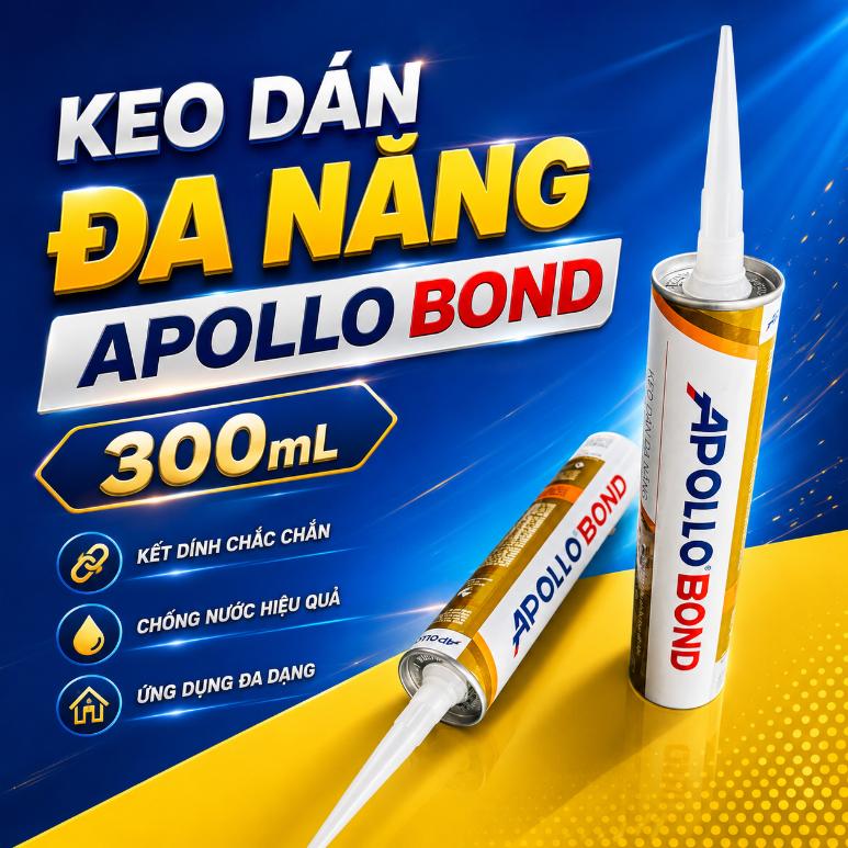 Keo dán đa năng Apollo Bond 300mL